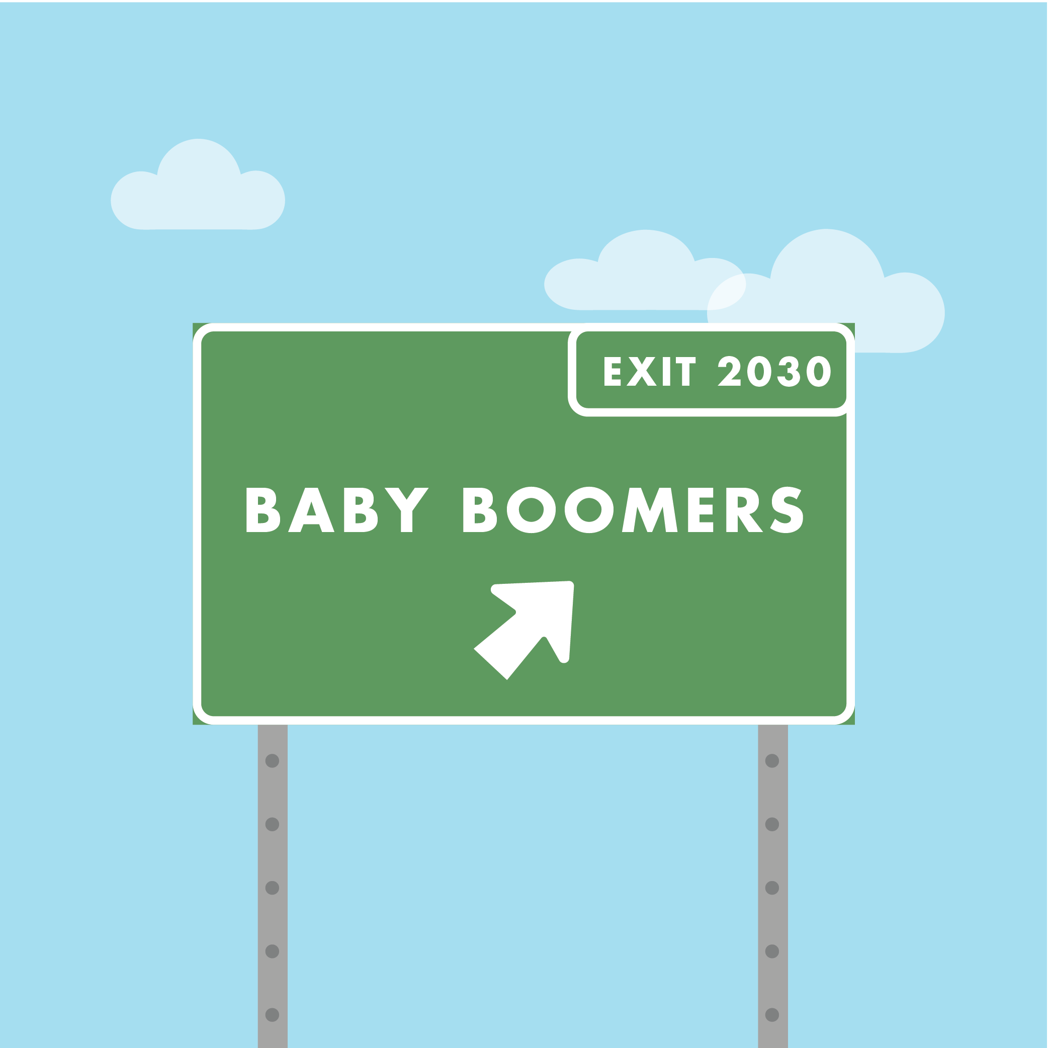 2030 Baby Boomer Retirements Impending Business Ownership Transitions